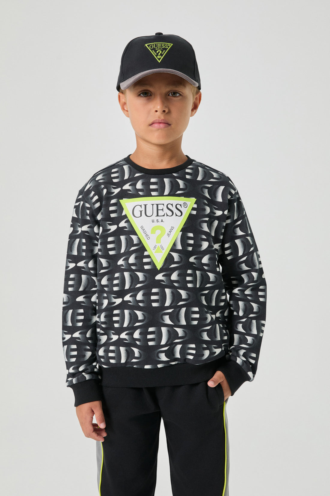 Boy Patterned Sweatshirt