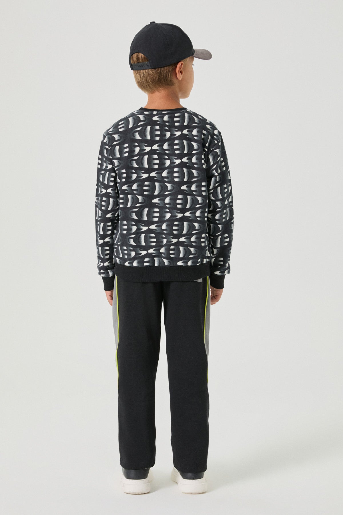 Boy Patterned Sweatshirt