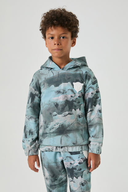 Boy Patterned Sweatshirt