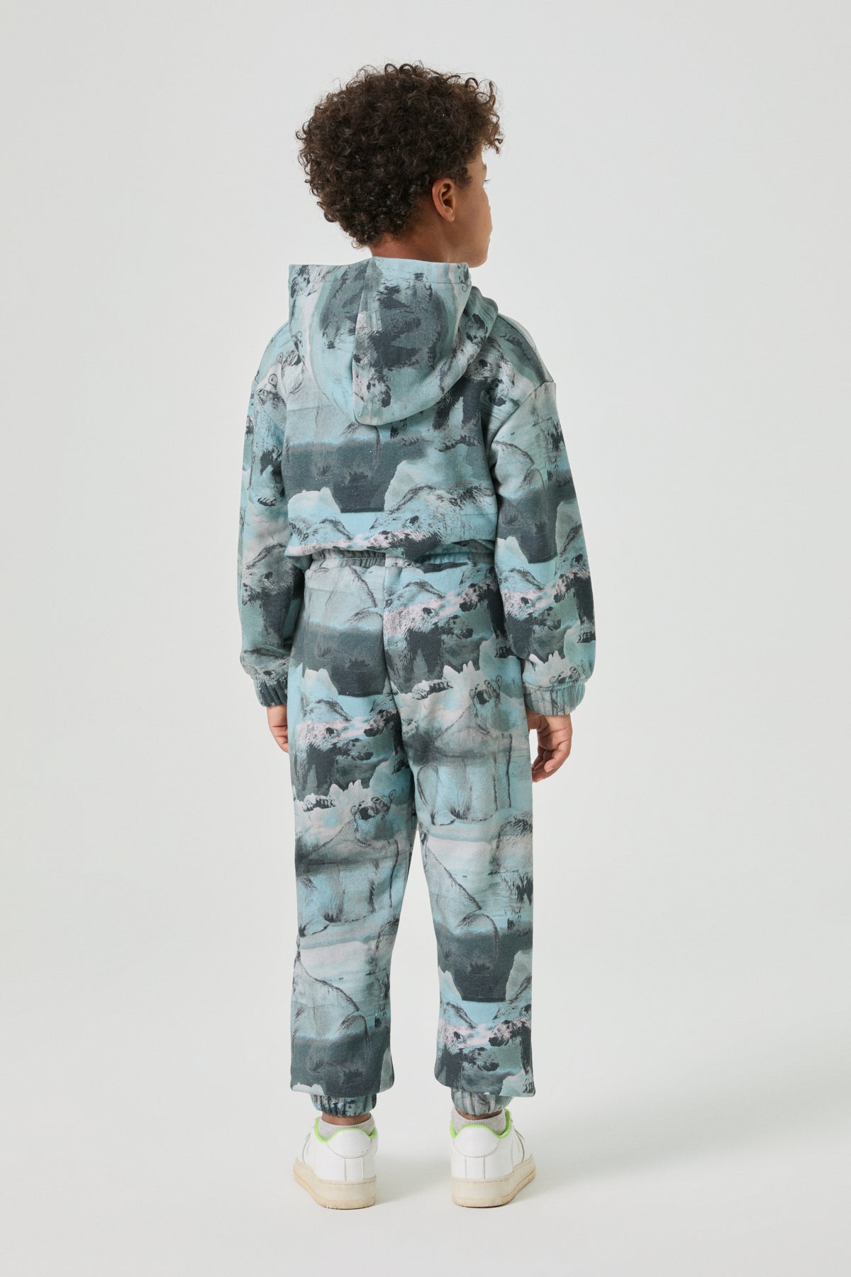Boy Patterned Tracksuit Bottom
