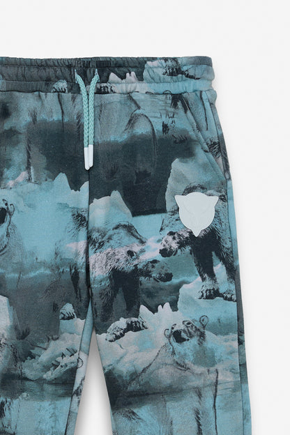 Boy Patterned Tracksuit Bottom