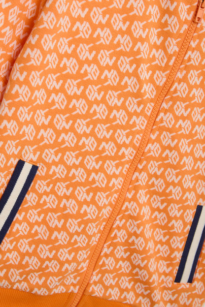 Boy Patterned Tracksuit Top