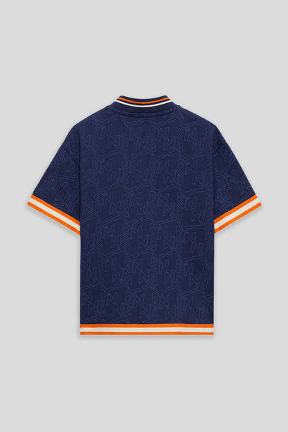 Boy Patterned Tracksuit Top