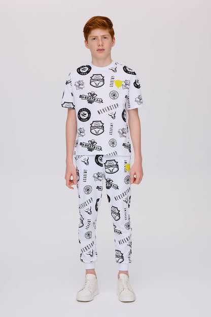 Boy Patterned Tshirt