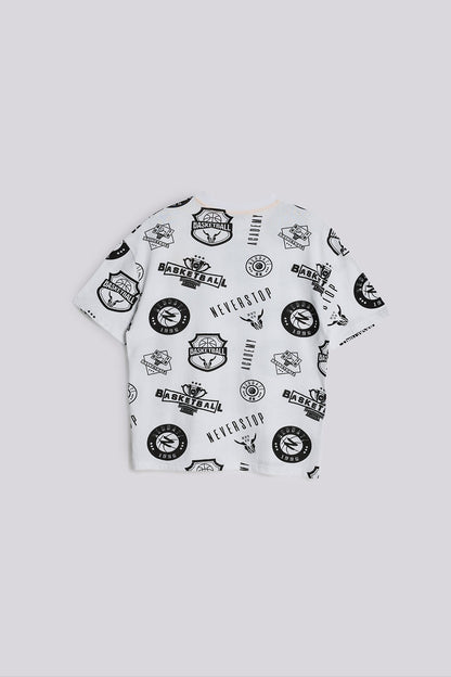 Boy Patterned Tshirt