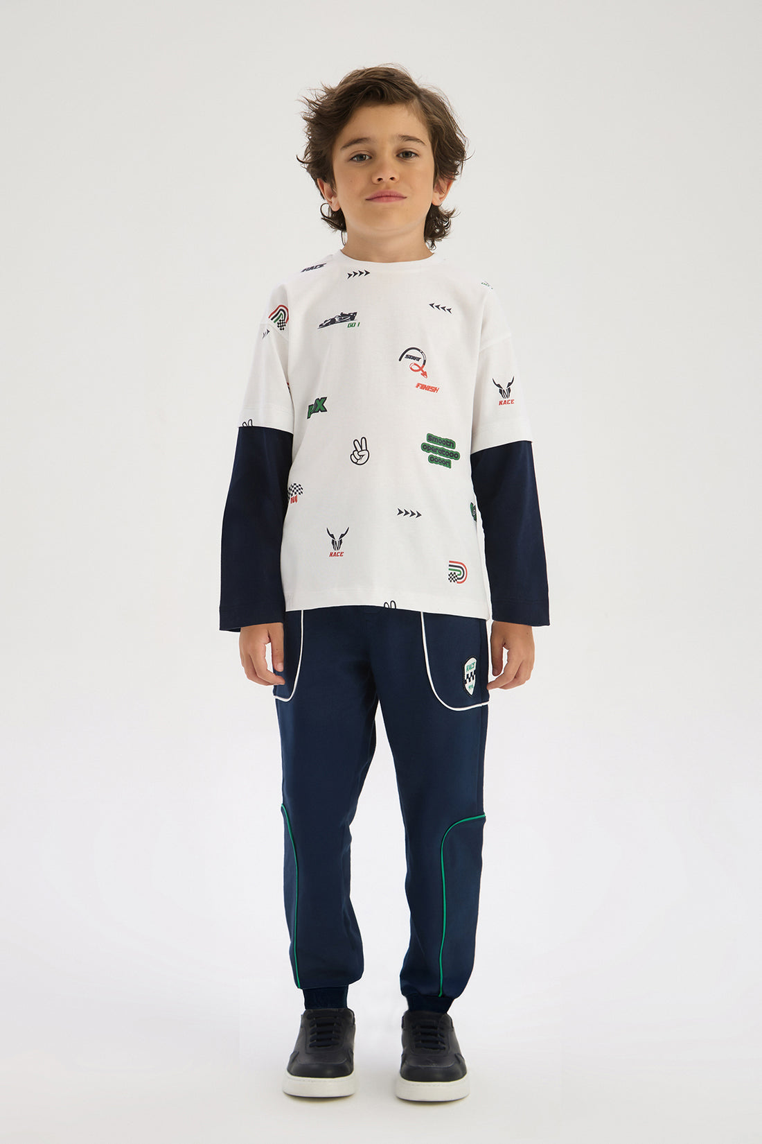 Boy Patterned Tshirt