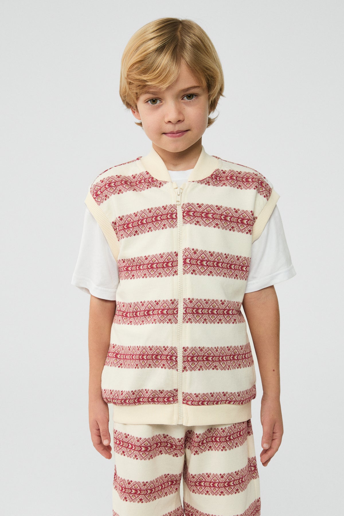 Boy Patterned Vest