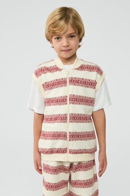 Boy Patterned Vest