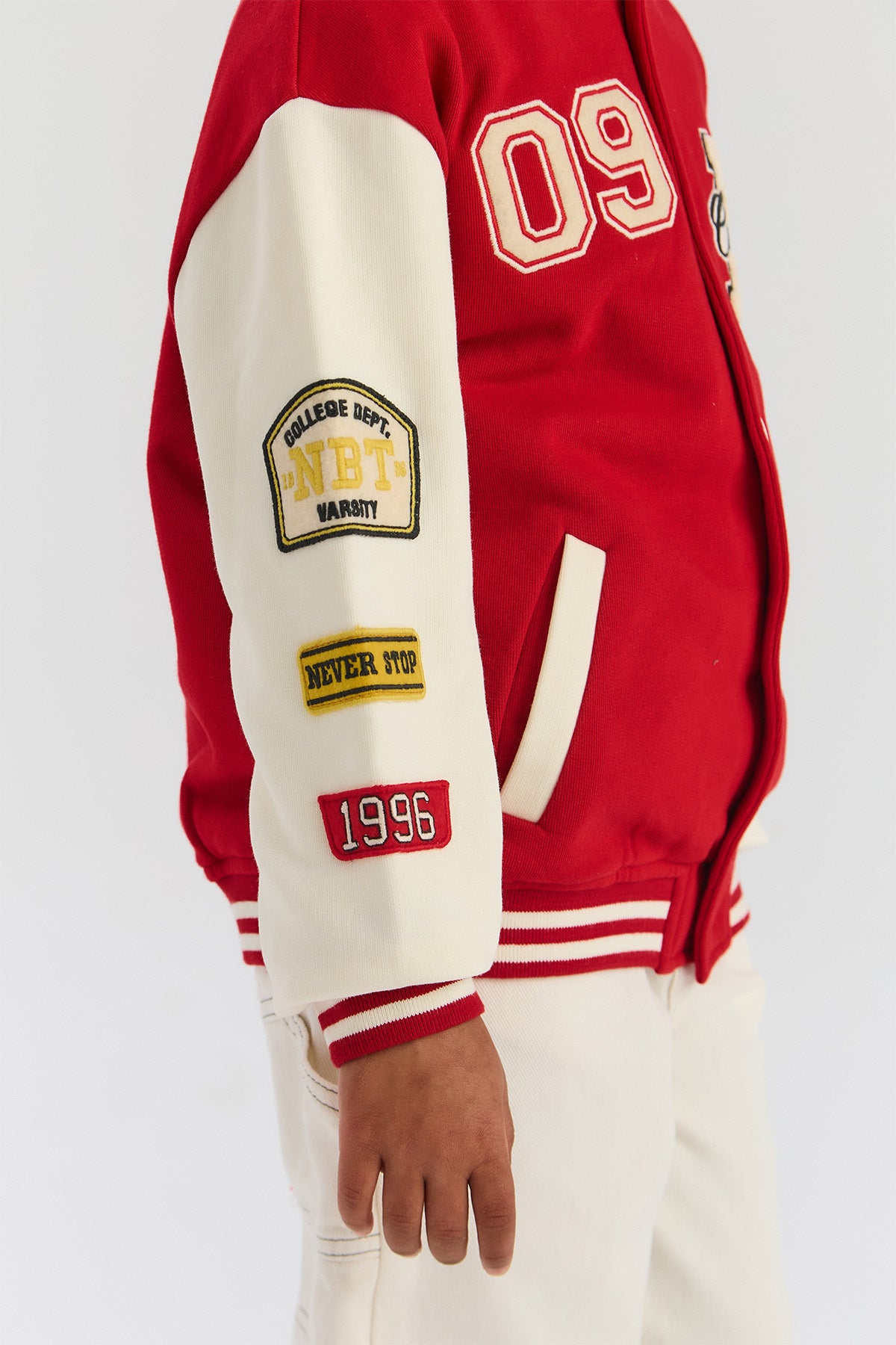 Boy Red Jacket