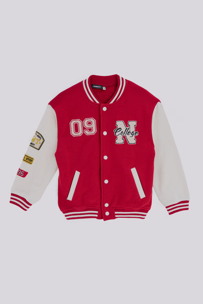 Boy Red Jacket