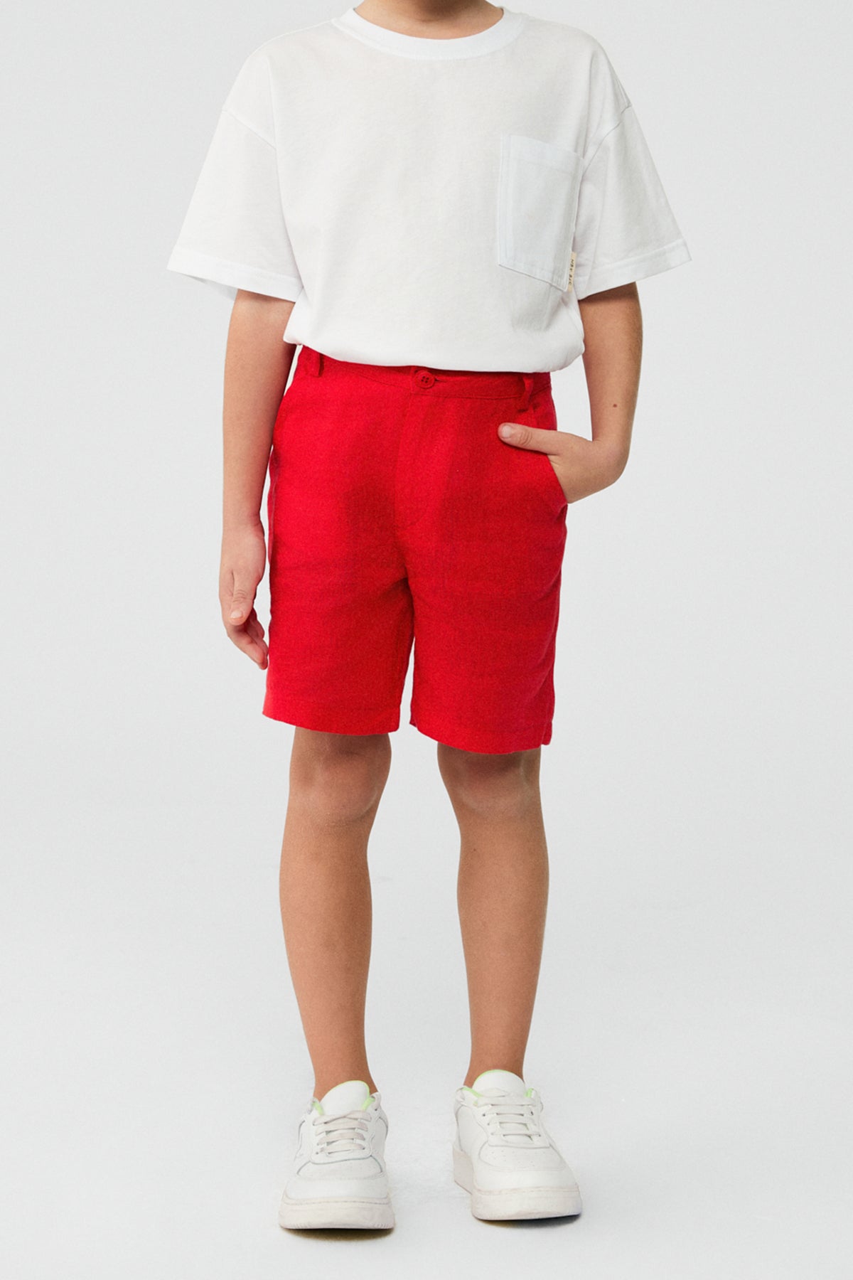 Boy Red Shorts