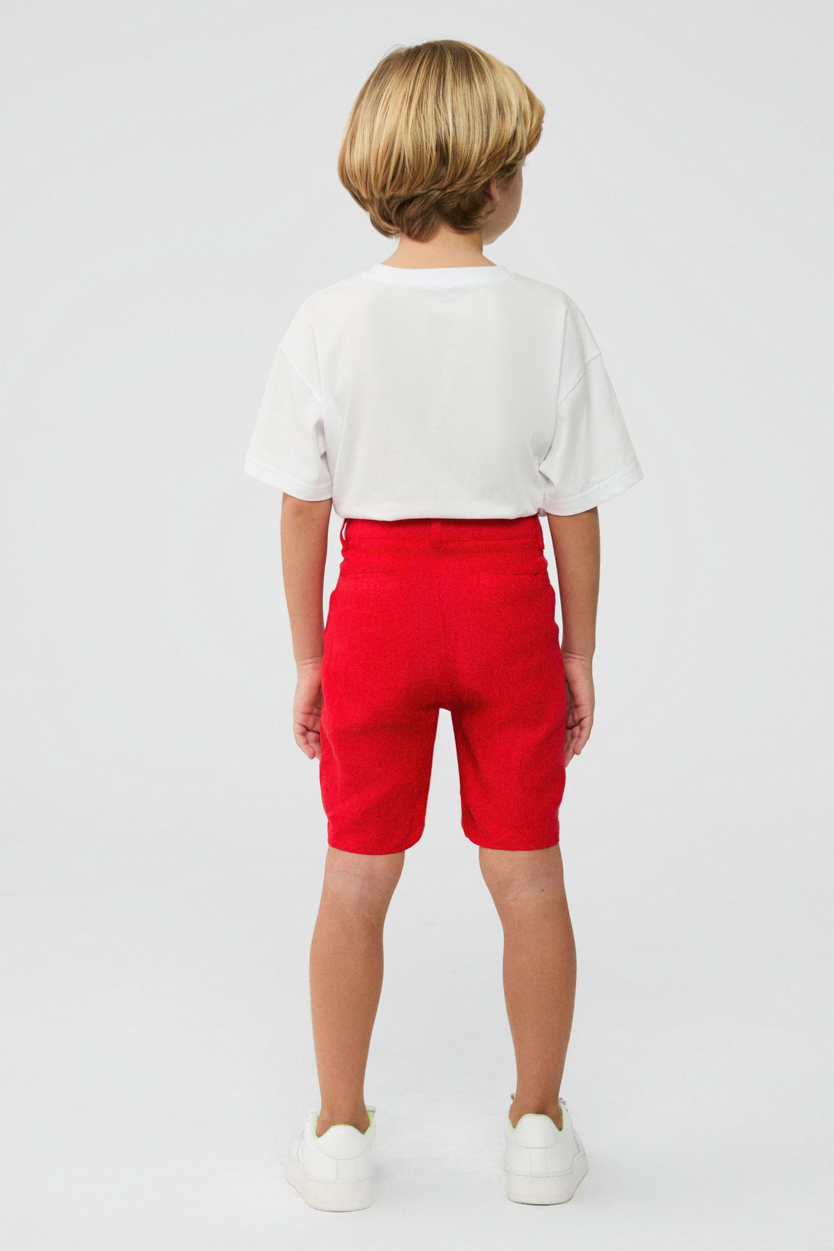 Boy Red Shorts