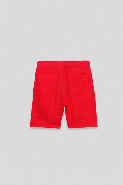 Boy Red Shorts