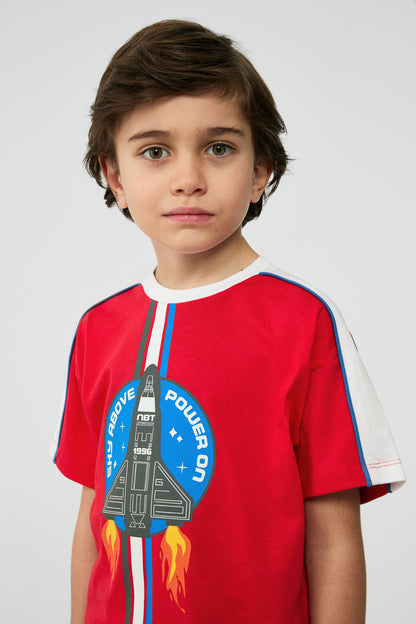 Boy Red Tshirt