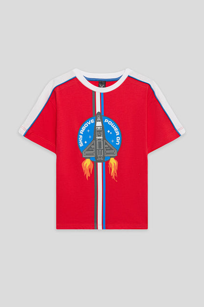 Boy Red Tshirt