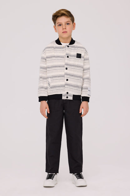 Boy Striped Jacket