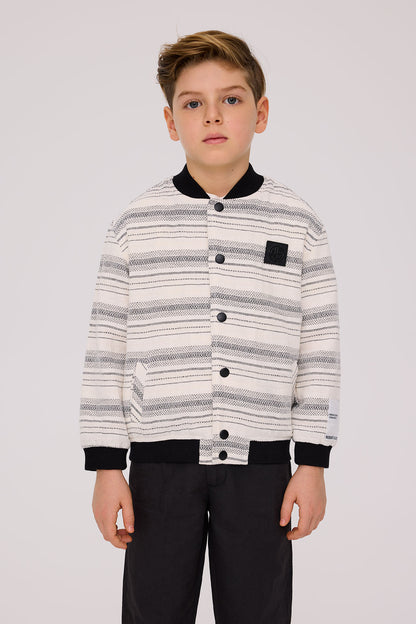 Boy Striped Jacket
