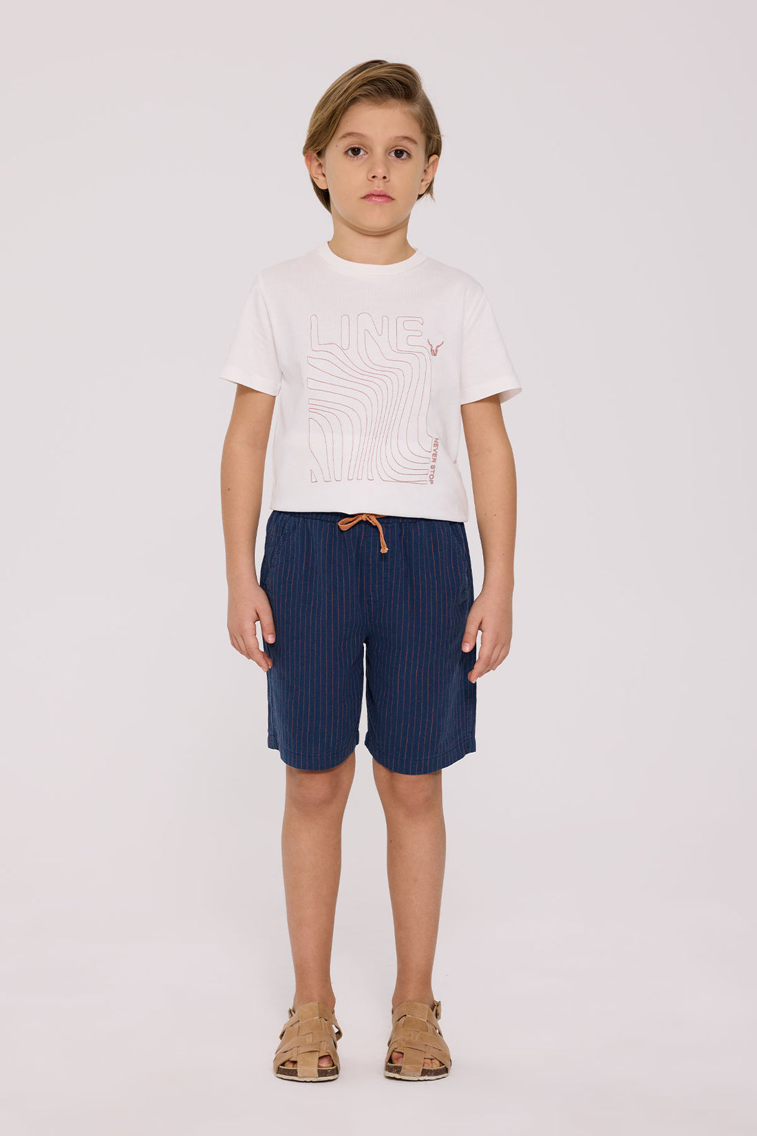 Boy Striped Shorts