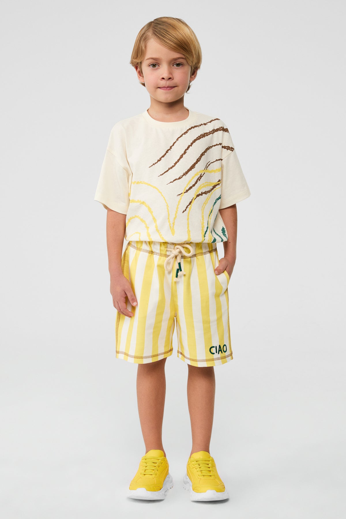 Boy Striped Shorts