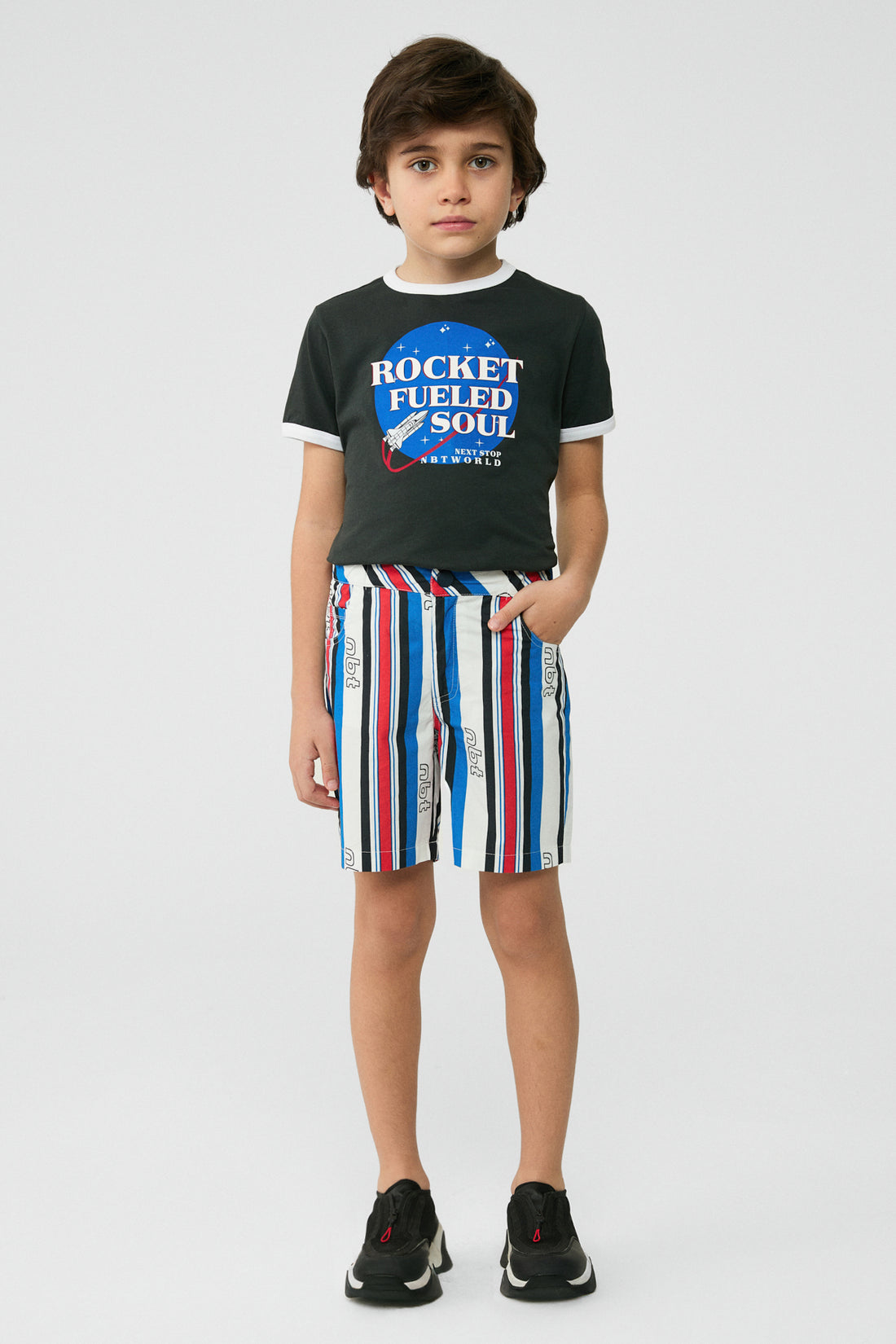 Boy Striped Shorts