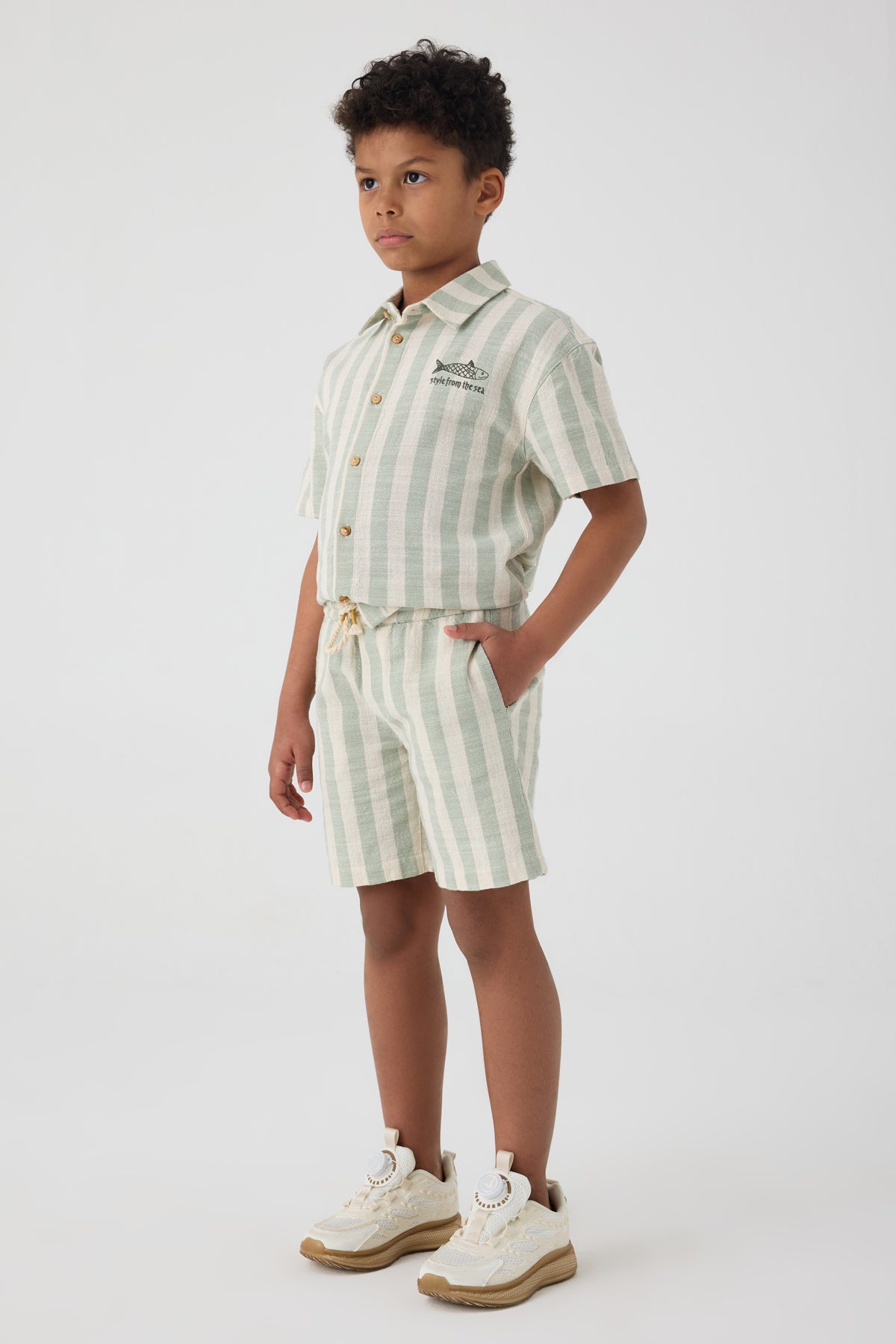 Boy Striped Shorts