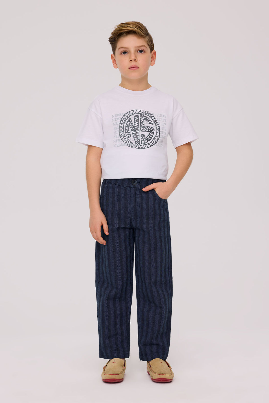 Boy Striped Trousers