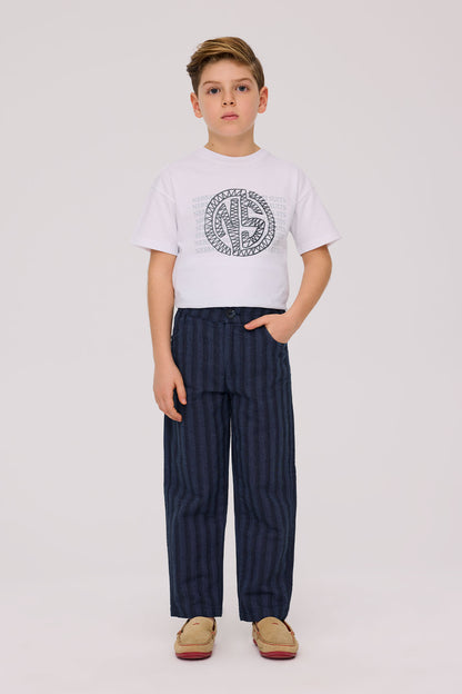 Boy Striped Trousers