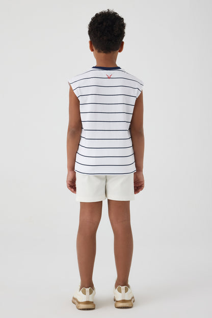 Boy Striped Undershirt