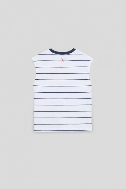 Boy Striped Undershirt