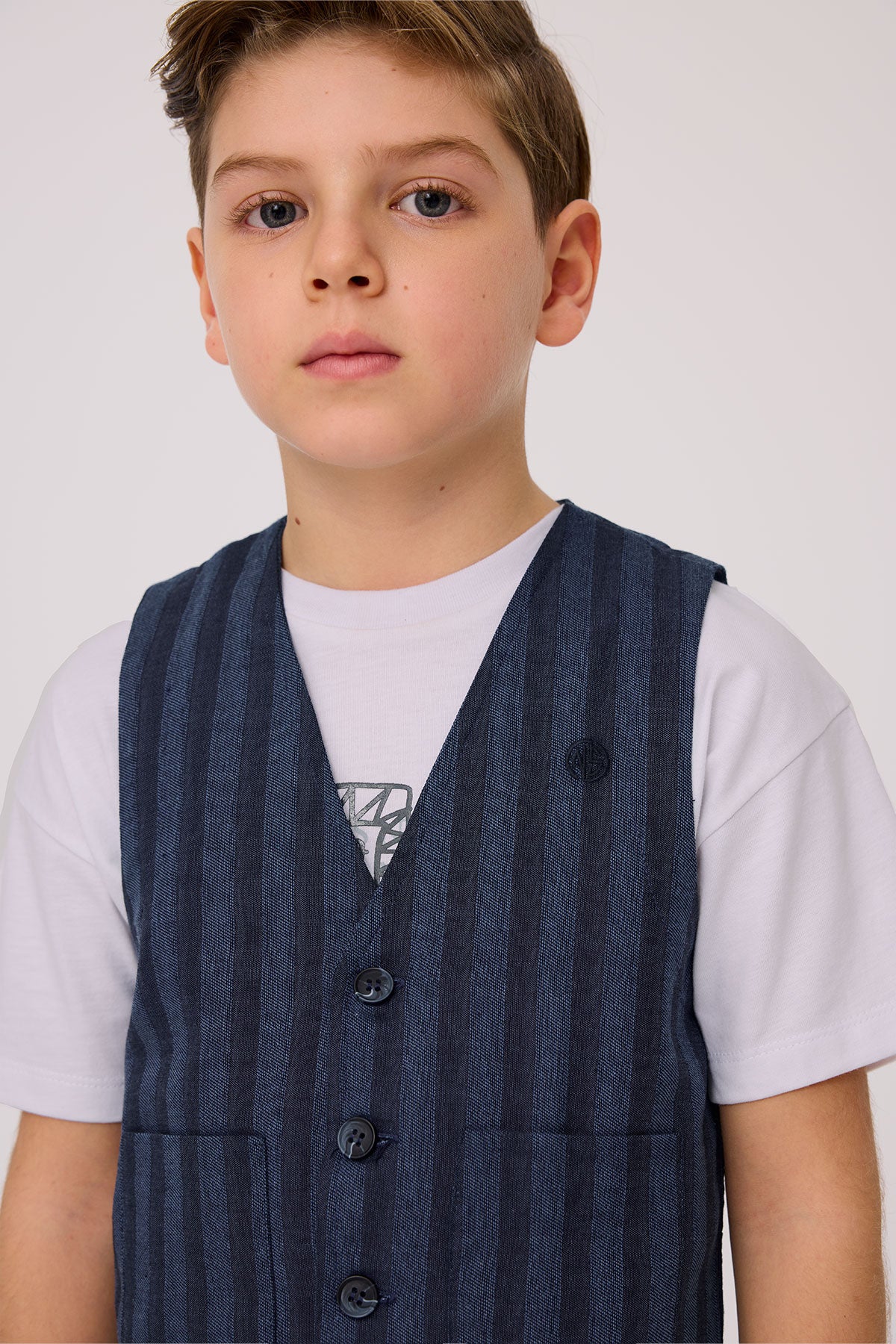 Boy Striped Vest