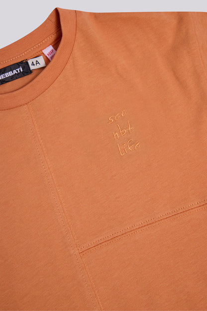 Boy Tile Red Tshirt