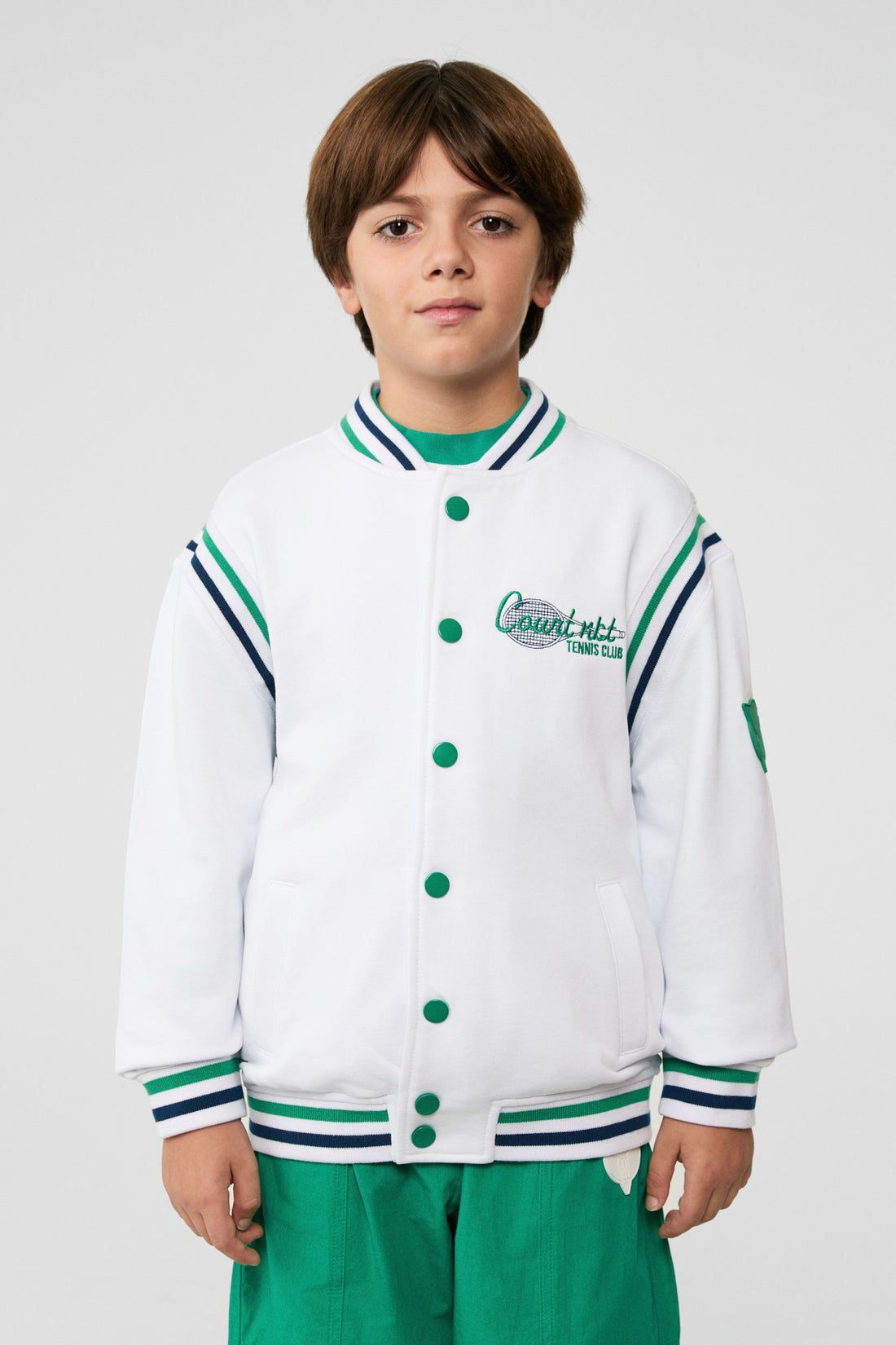 Boy White Jacket