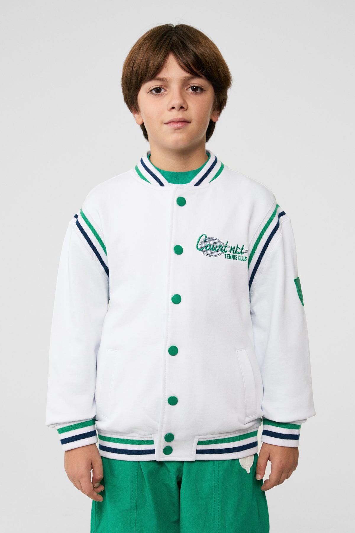 Boy White Jacket