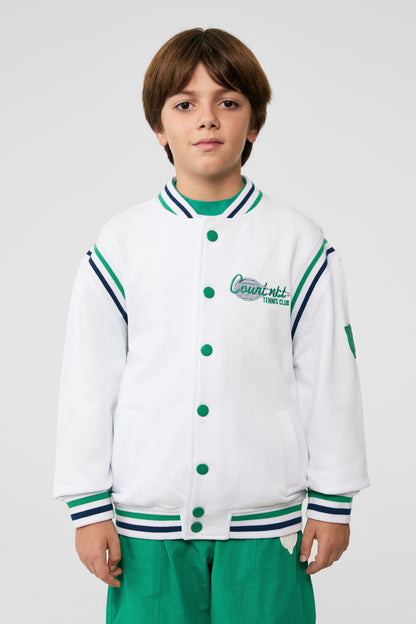 Boy White Jacket