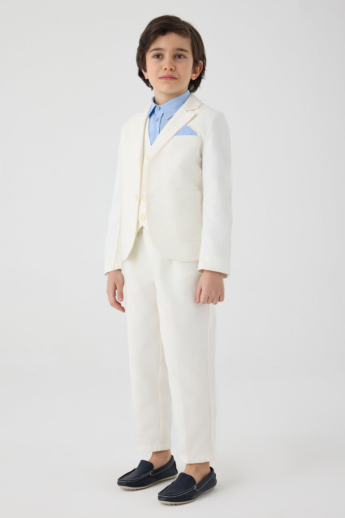 Boy White Jacket