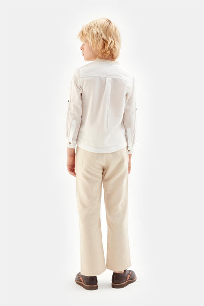 Boy White Shirt - BgStore