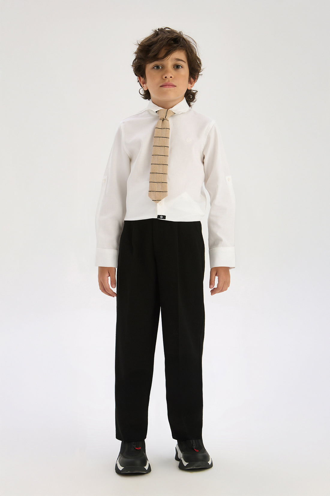 Boy White Shirt