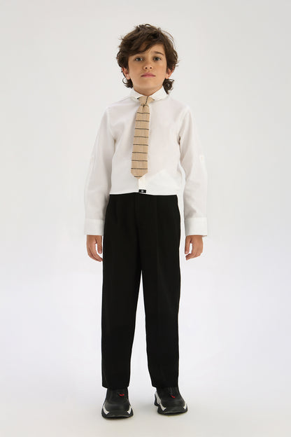 Boy White Shirt