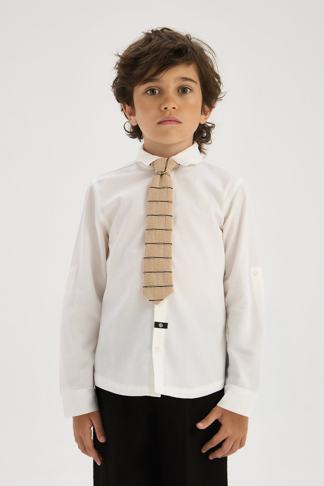 Boy White Shirt