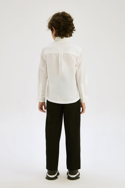 Boy White Shirt