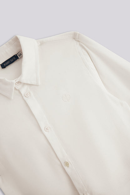 Boy White Shirt