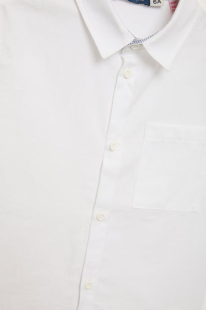 Boy White Shirt