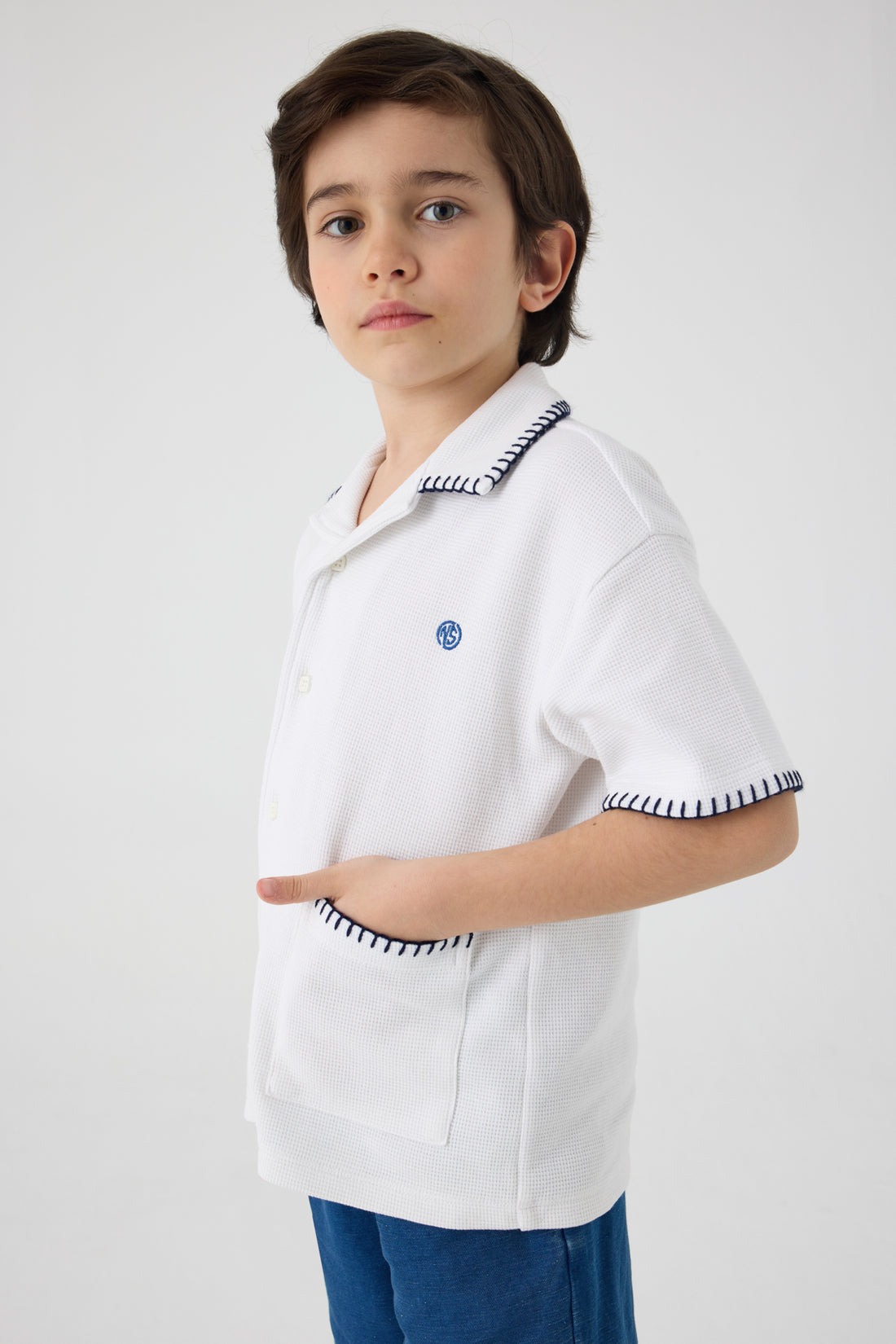 Boy White Shirt