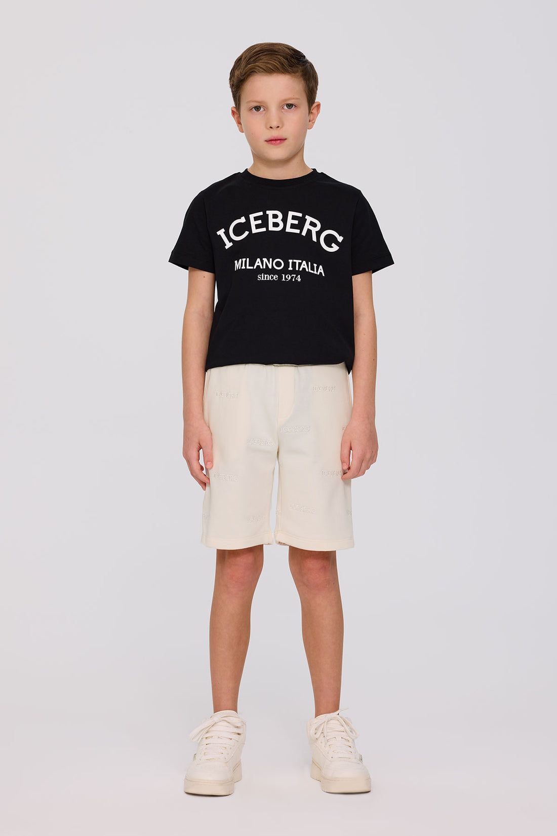 Boy White Shorts
