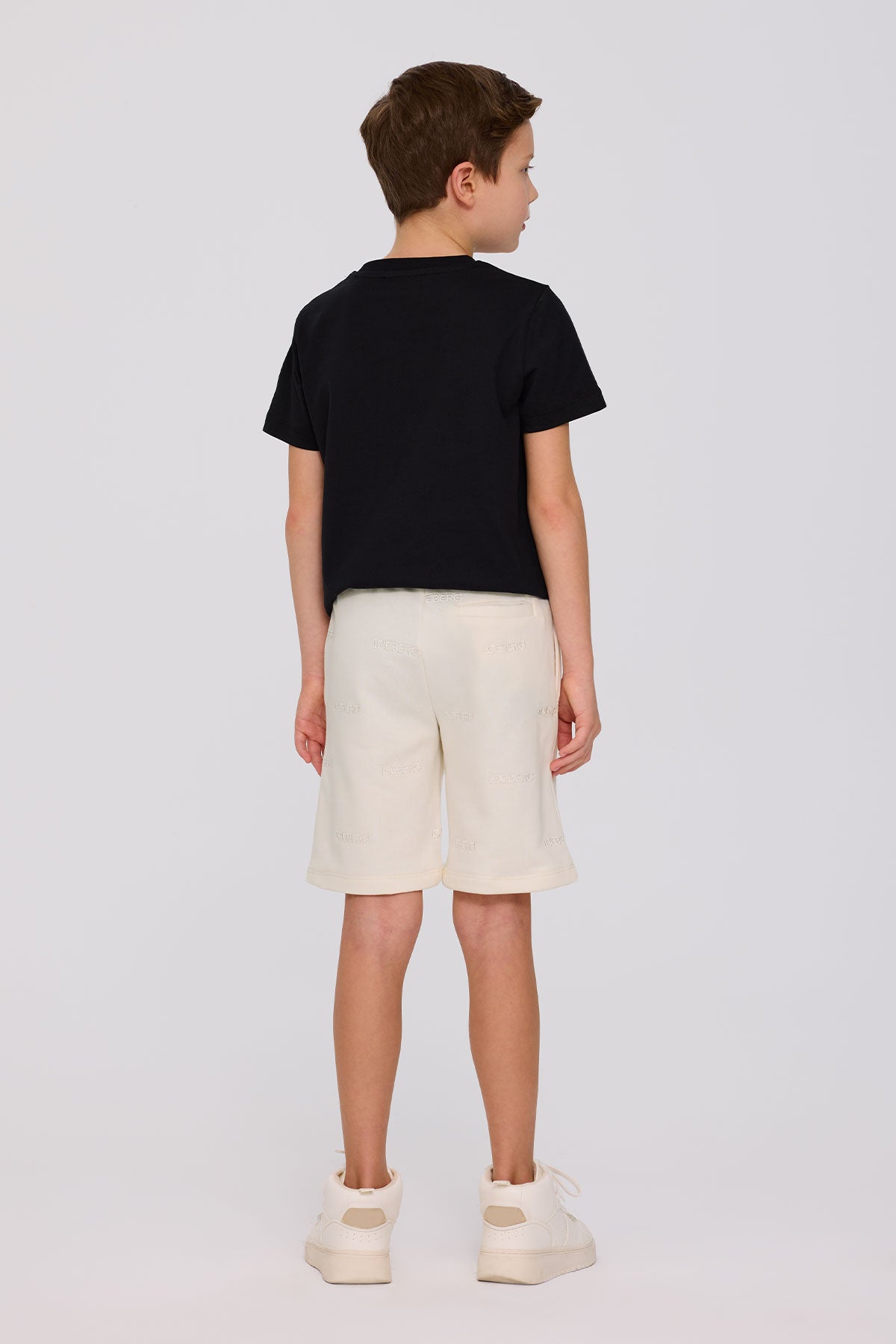 Boy White Shorts