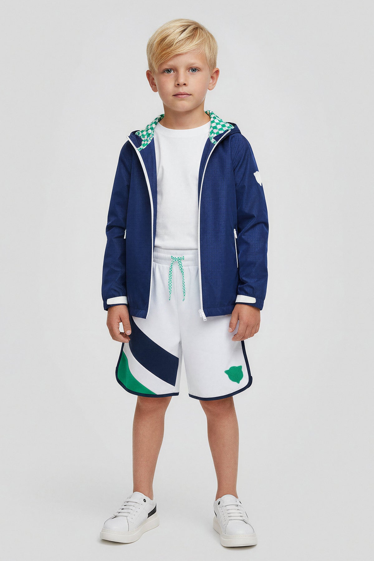 Boy White Shorts