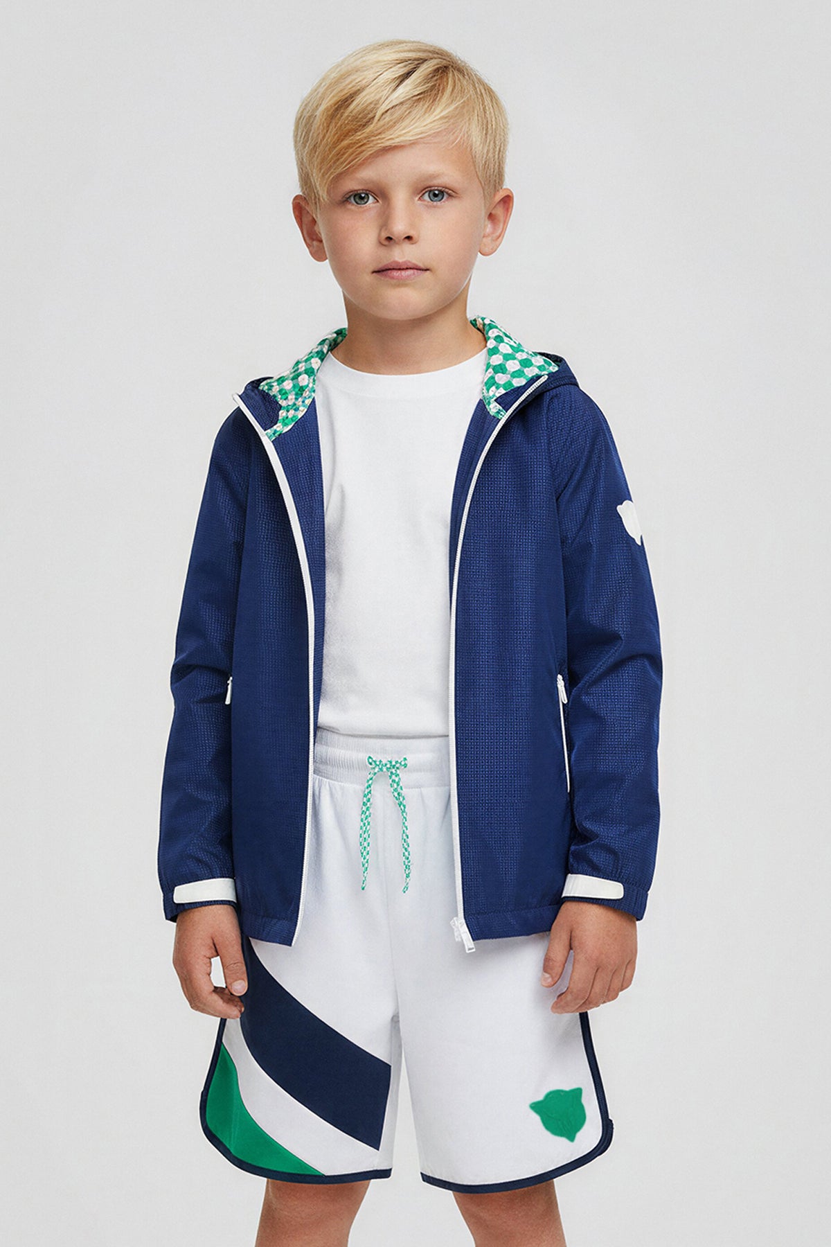 Boy White Shorts