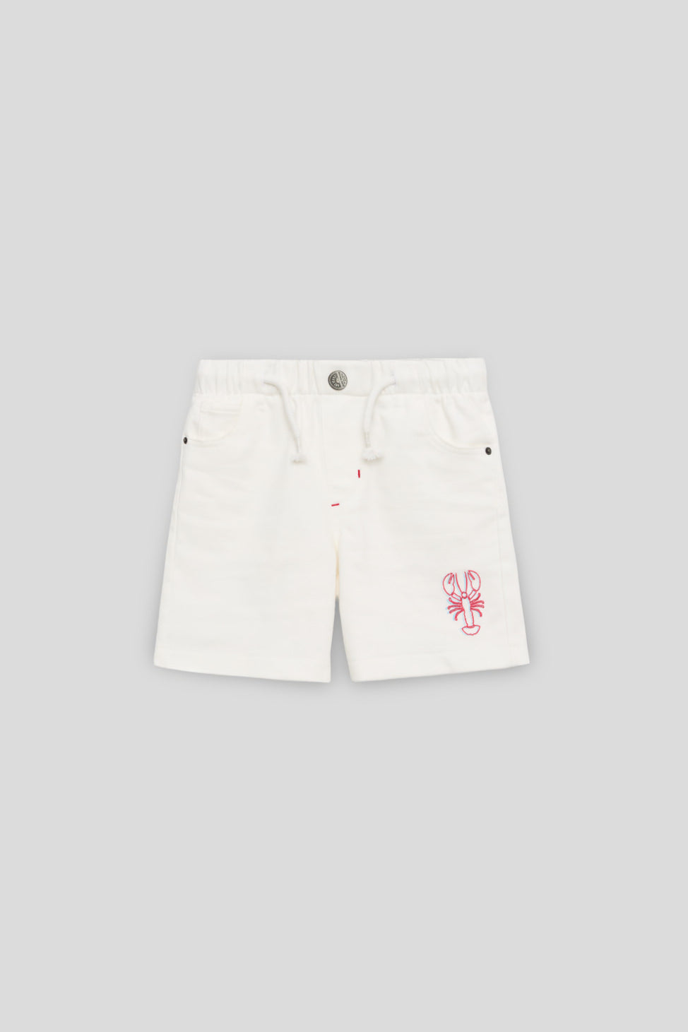 Boy White Shorts