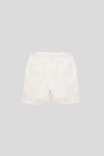Boy White Shorts