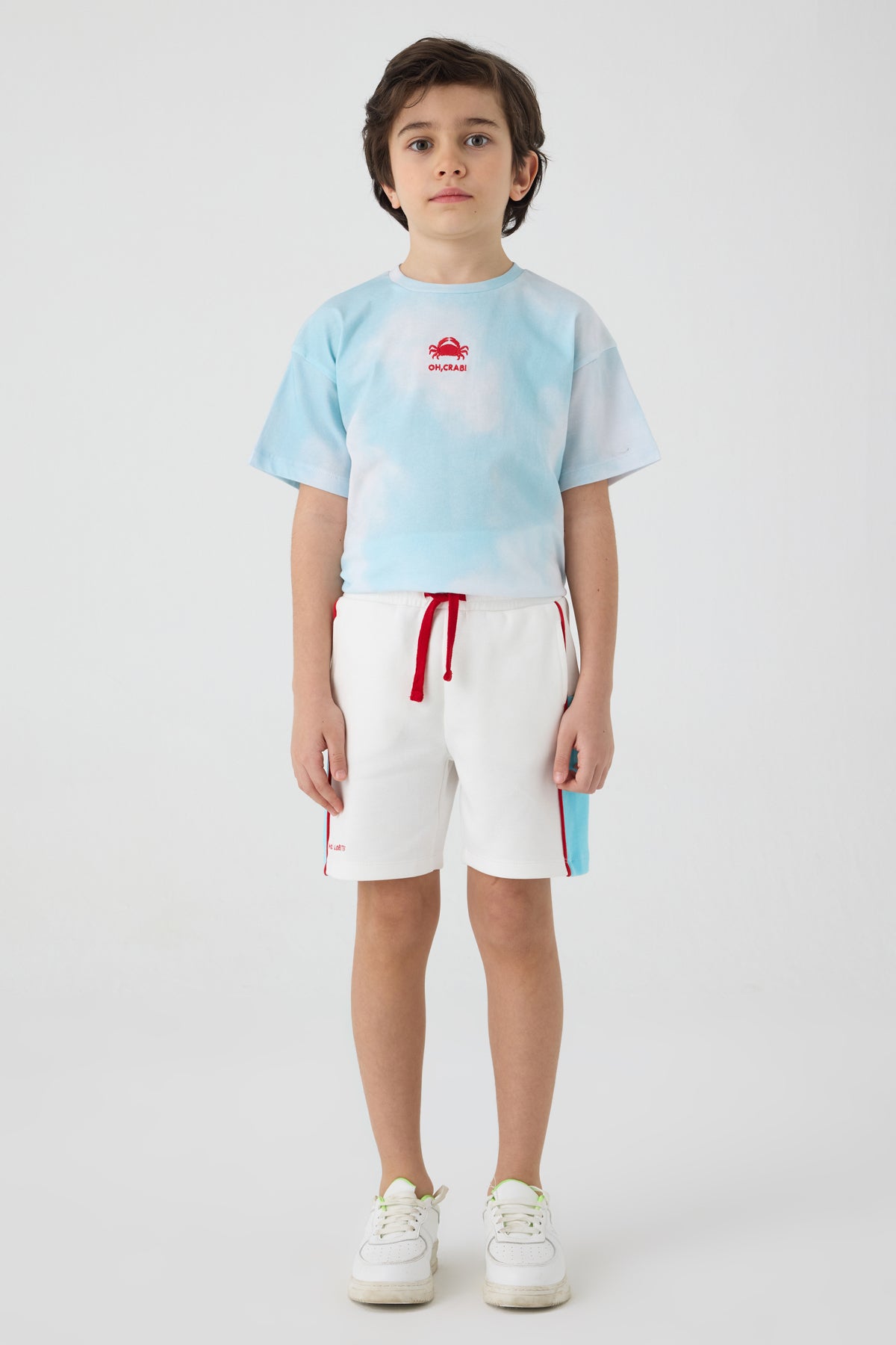 Boy White Shorts